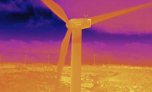 Fotografía termográfica aérea